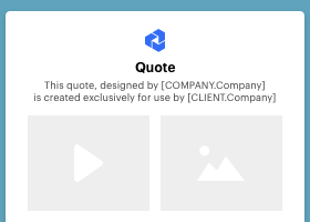 Need to send a quote? 