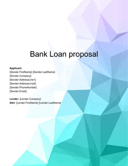 Property Management Proposal Template - Get Free Sample
 Bank Loan Proposal Sample