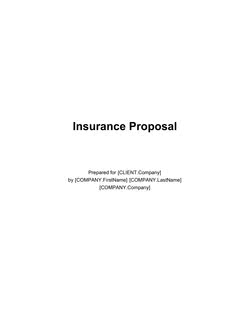 research proposal on insurance company
