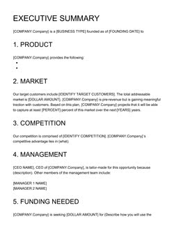 Medical Business Plan Template Free from www.pandadoc.com