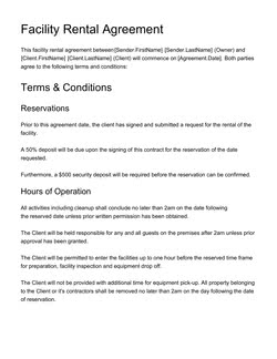 Divorce Terms And Conditions Template