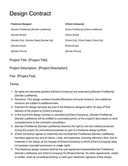 General Letter Of Agreement For Graphic Design from www.pandadoc.com