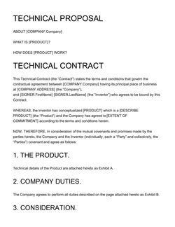 Business Proposal Templates 100 Free Examples Edit Download