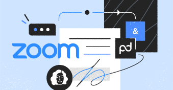 Bring the offline experience online with PandaDoc for Zoom