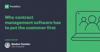 Why contract management software has to put the customer first