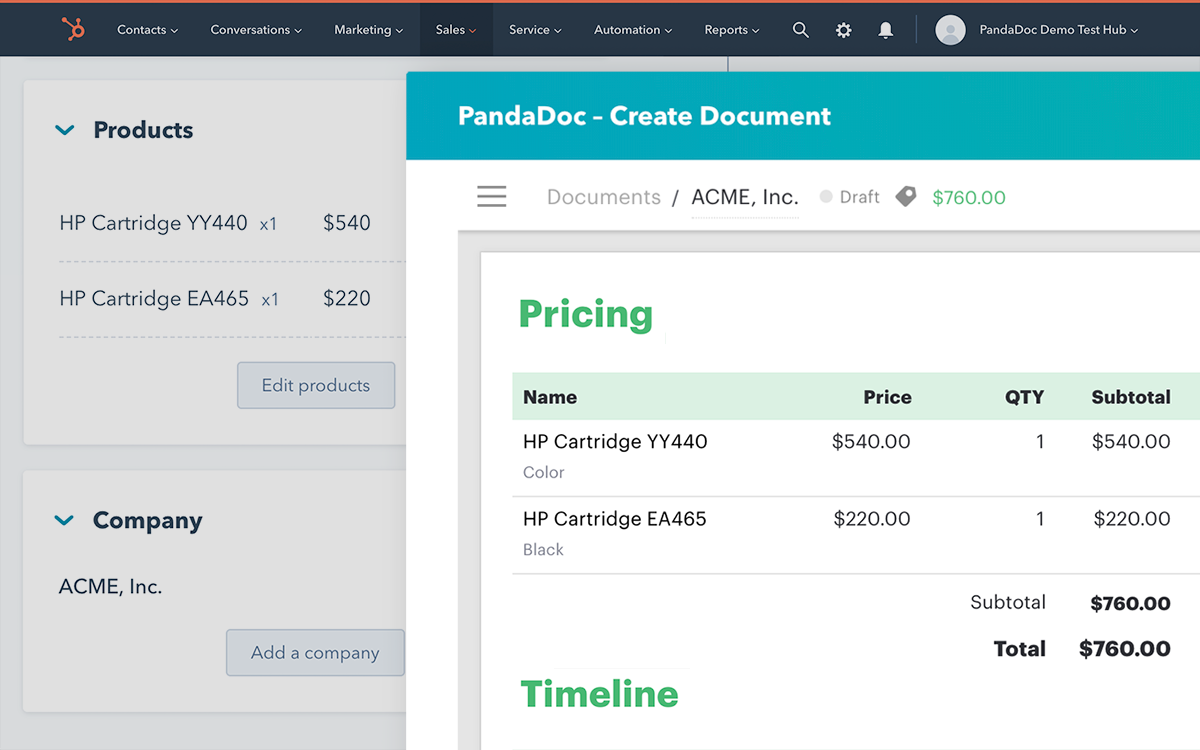 Merge_HubSpot_products_into_PandaDoc_pricing_tables