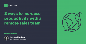 8 ways to increase productivity with a remote sales team