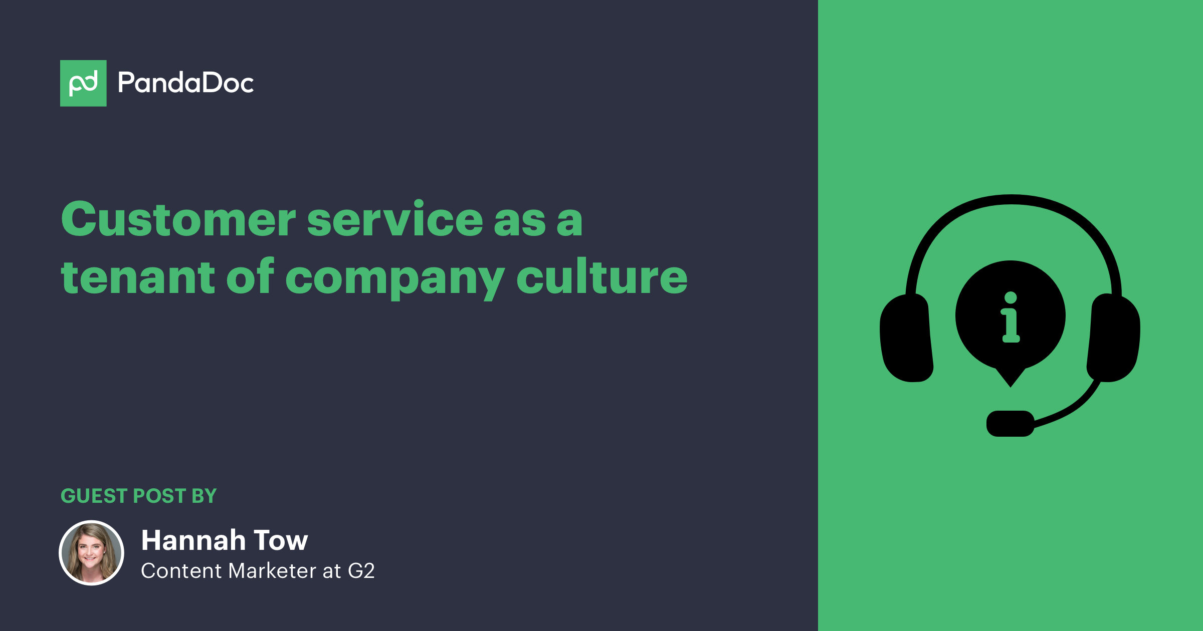 Why customer service needs to be a tenant of your company culture