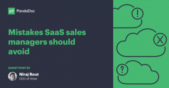 Mistakes SaaS sales managers should avoid in 2018