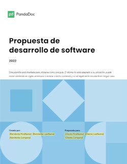 Propuesta de desarrollo de software